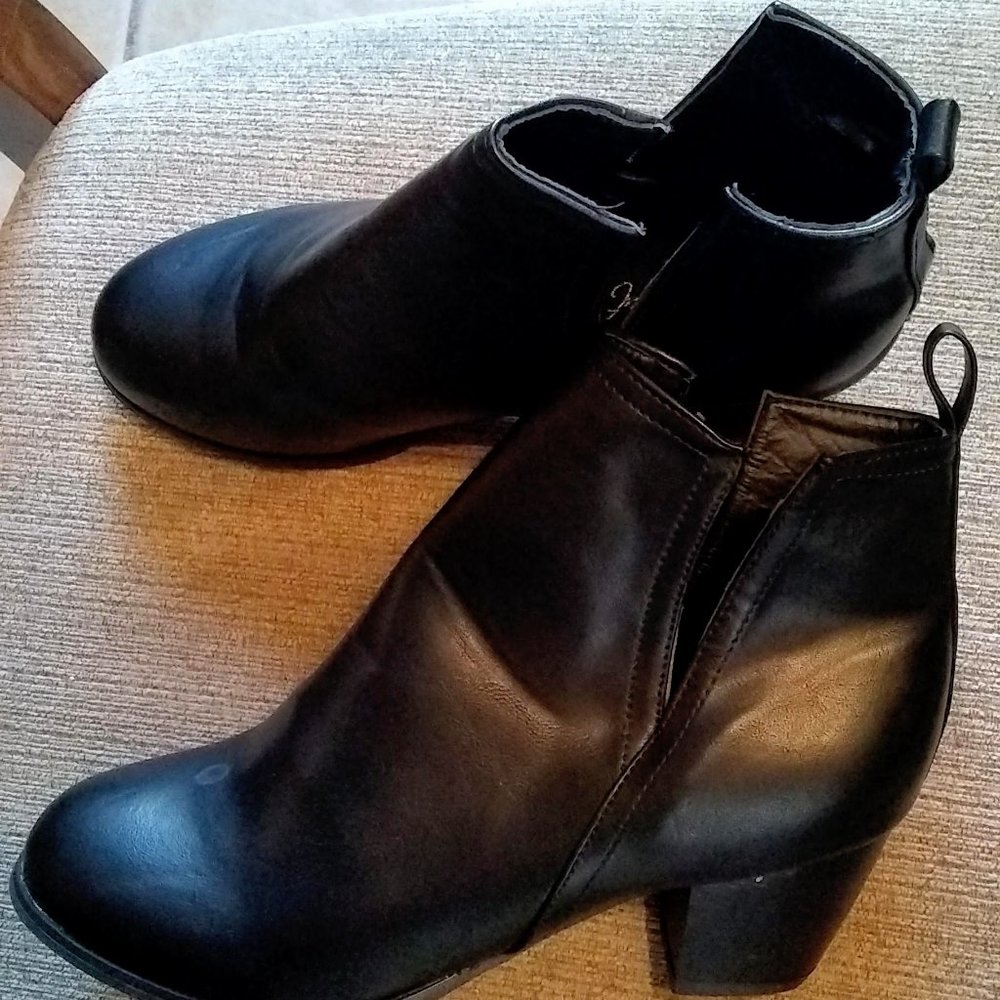 Soul Black short boots woman